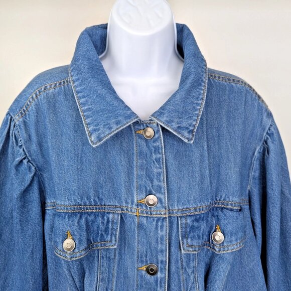 Future Collective “Gabriella Karefa-Johnson” Jean Jacket XXL Blue - Picture 4 of 11
